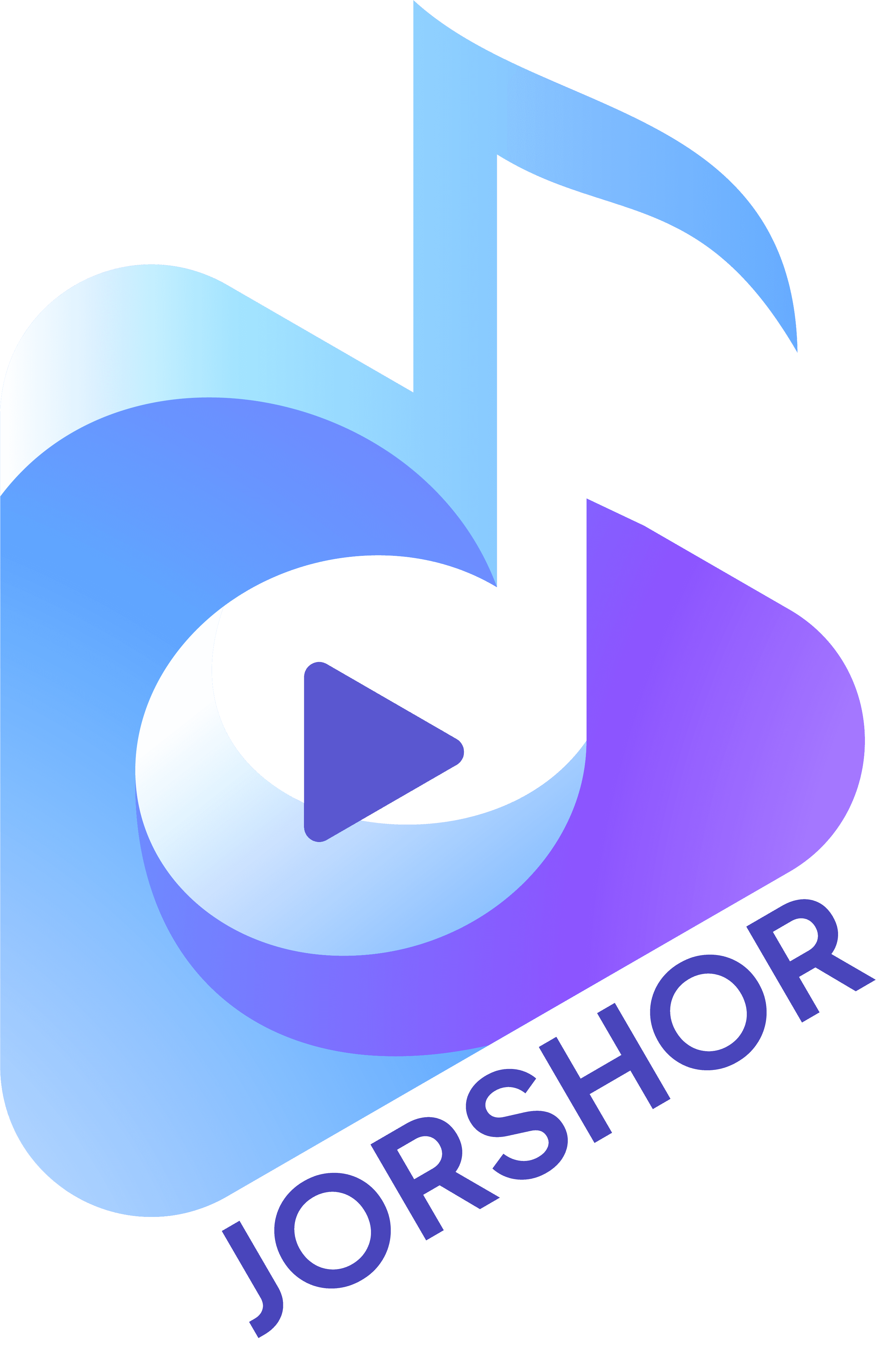 Jorshor Music App Screenshot & Logo