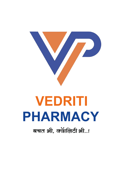 Vedriti Pharmacy Management System Screenshot & Logo